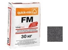 FM E Цветная смесь для заделки швов под шпатель (72305), цвет антрацитово-серый, Quick-mix