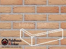 696 sintra crema duna клинкерная плитка угловая (W696WDF14) 215х115х65/14 Feldhaus Klinker