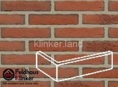 698 sintra terracotta bario клинкерная плитка угловая (W698DF17) 240х115х52/17 Feldhaus Klinker