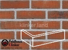 687 sintra terracotta linguro клинкерная плитка угловая (W687WF17) 210х115х52/17 Feldhaus Klinker