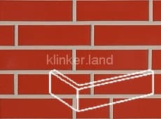 330 Signalrot клинкерная плитка угловая 240х115х52/10 ABC Klinkergruppe