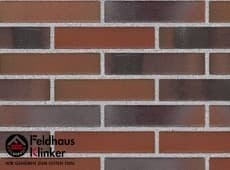560 carbona carmesi colori клинкерная плитка для фасада и внутренней отделки (R560DF14) 240х52/14 Feldhaus Klinker
