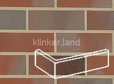 Blankenese клинкерная плитка угловая клееная 240х115х71/10 ABC Klinkergruppe