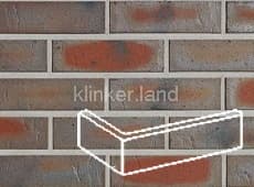 Odenwald schmelz-bunt клинкерная плитка угловая 240х115х71/14 Roben