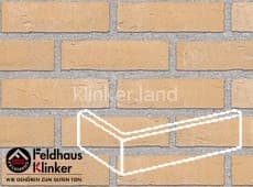 762 vascu sabiosa blanca клинкерная плитка угловая (W762NF14) 240х115х71/14 Feldhaus Klinker