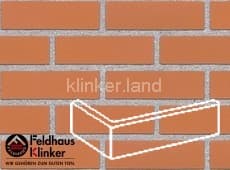 220 terracotta liso клинкерная плитка угловая (W220NF9) 240х115х71/9 Feldhaus Klinker