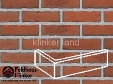 698 sintra terracotta bario клинкерная плитка угловая (W698WDF14) 215х115х65/14 Feldhaus Klinker