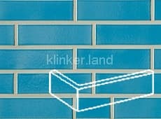 340 Friesenblau клинкерная плитка угловая 240х115х52/10 ABC Klinkergruppe