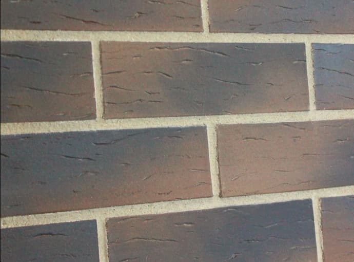 Koro Brown AA клинкерная плитка для фасада и внутренней отделки под кирпич 240х71/14 Terramatic