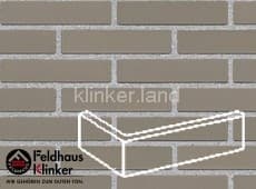 800 argo liso клинкерная плитка угловая (W800DF9) 240х115х52/9 Feldhaus Klinker
