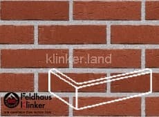 694 sintra carmesi клинкерная плитка угловая (W694NF14) 240х115х71/14 Feldhaus Klinker