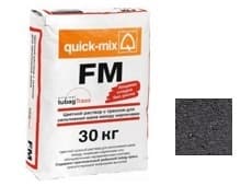 FM H Цветная смесь для заделки швов под шпатель (72308), цвет графитово-чёрный, Quick-mix