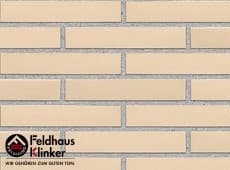 100 perla liso клинкерная плитка для фасада и внутренней отделки (R100LDF14) 290х52/14 Feldhaus Klinker