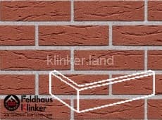 435 carmesi mana клинкерная плитка угловая (W435NF14) 240х115х71/14 Feldhaus Klinker